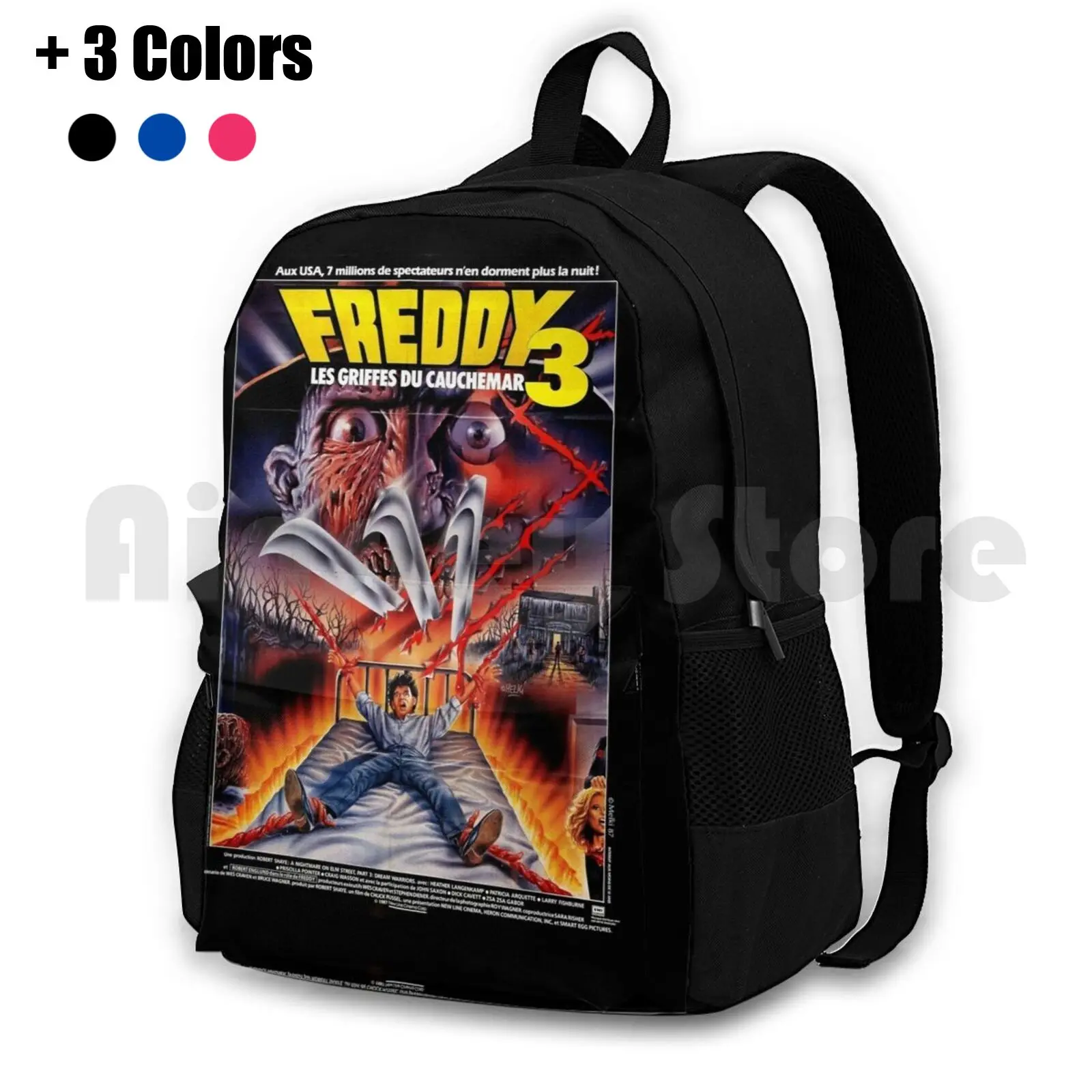 Nightmare On Elm Street 3 : Dream French Poster Outdoor Hiking Backpack Riding Climbing Sports Bag Nightmare On Elm Street
Nightmare On Elm Street 3 : Dream French Poster Outdoor Hiking Backpack Riding Climbing Sports Bag Nightmare On Elm Street