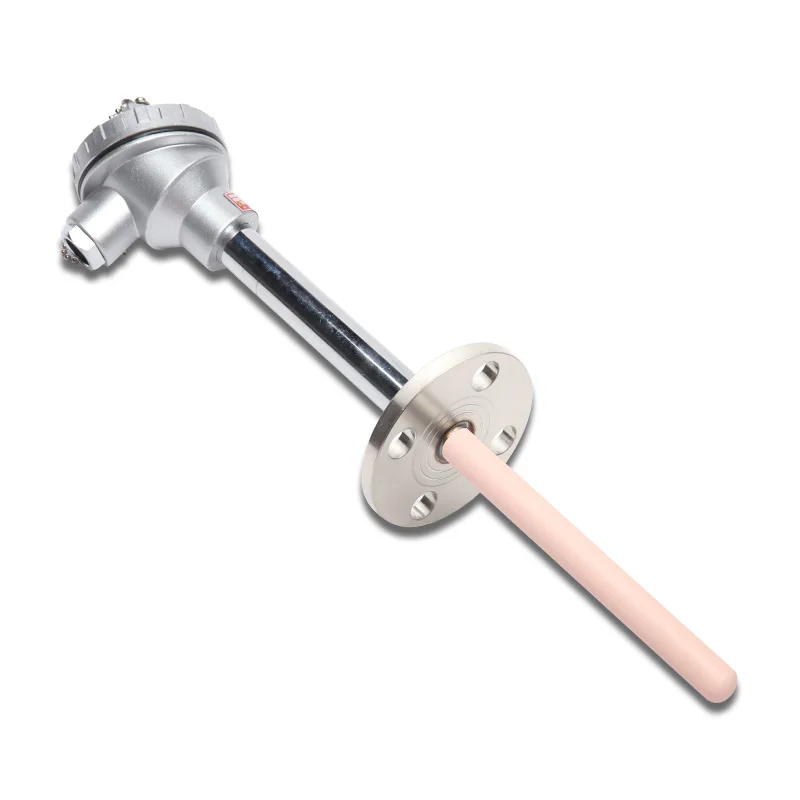 S type platinum rhodium thermocouple WRP-130/1600 degrees high temperature corundum tube thermocouple B type R type
S type platinum rhodium thermocouple WRP-130/1600 degrees high temperature corundum tube thermocouple B type R type