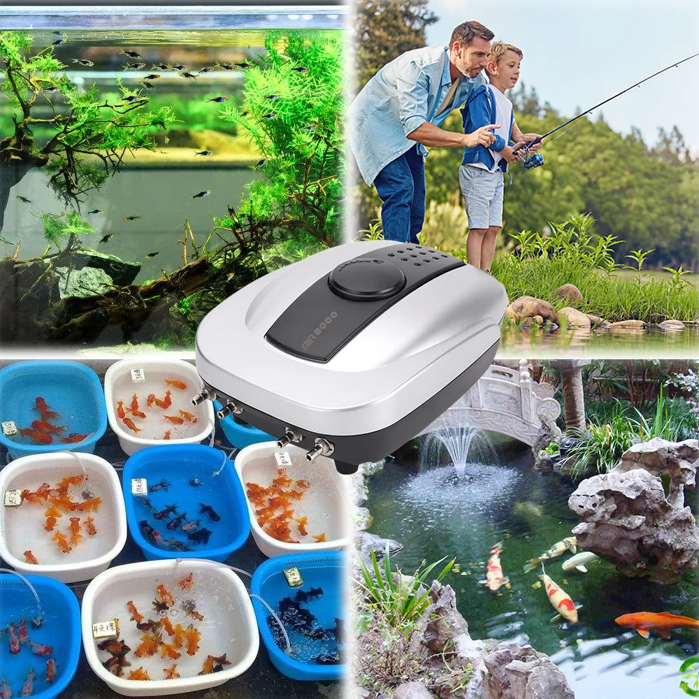 Fish tank oxygen pump aquarium aeration pump fish mute water pump AIR series fish tank air pump
Fish tank oxygen pump aquarium aeration pump fish mute water pump AIR series fish tank air pump