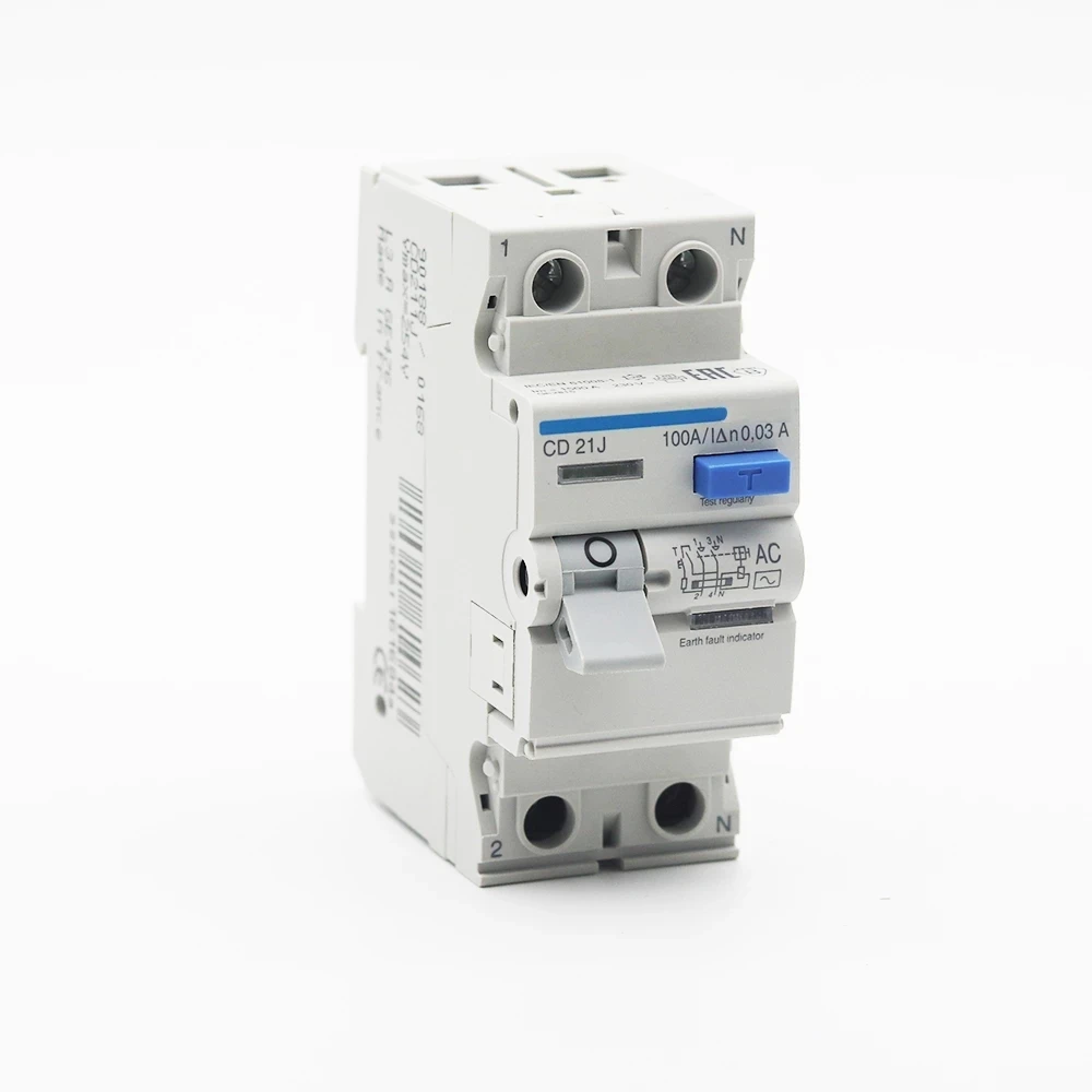 2P 23A 32A 40A 63A 80A 100A RCCB RCD 230V Electromechanic Residual Current Circuit Breaker Differential Breaker Safety Switch
2P 23A 32A 40A 63A 80A 100A RCCB RCD 230V Electromechanic Residual Current Circuit Breaker Differential Breaker Safety Switch