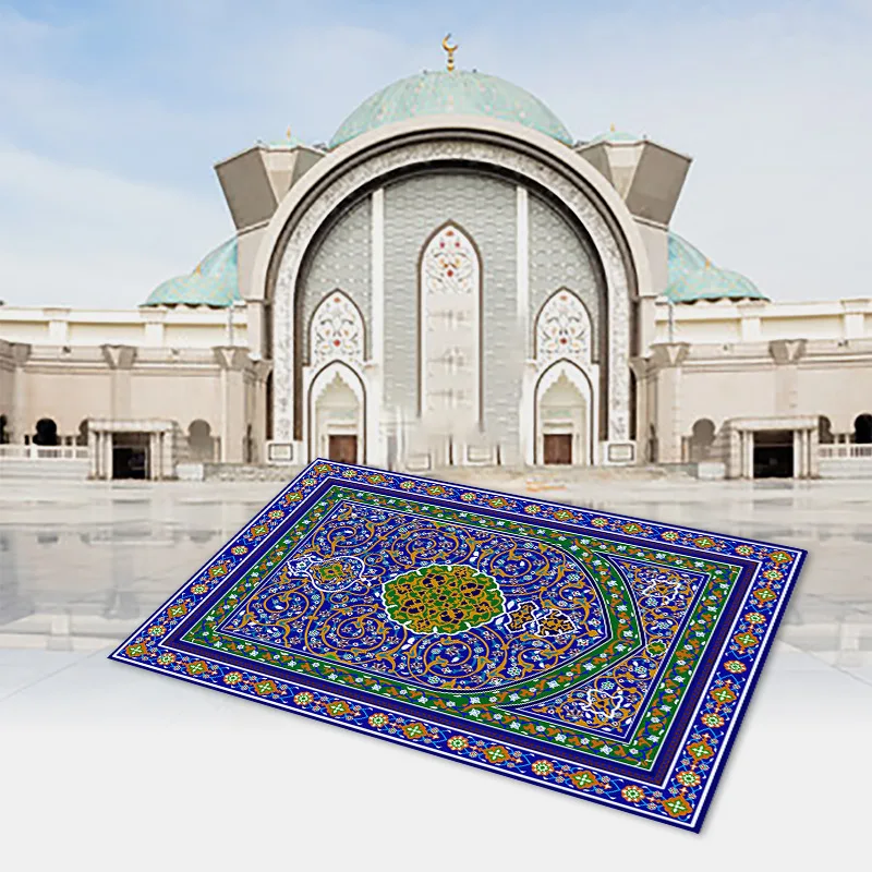 Muslim Hajj Carpet Floral Print Islamic Hajj Prayer Mat Bedroom Area Rug Entrance Doormat Home Decor Kitchen Living Room Rug
Muslim Hajj Carpet Floral Print Islamic Hajj Prayer Mat Bedroom Area Rug Entrance Doormat Home Decor Kitchen Living Room Rug