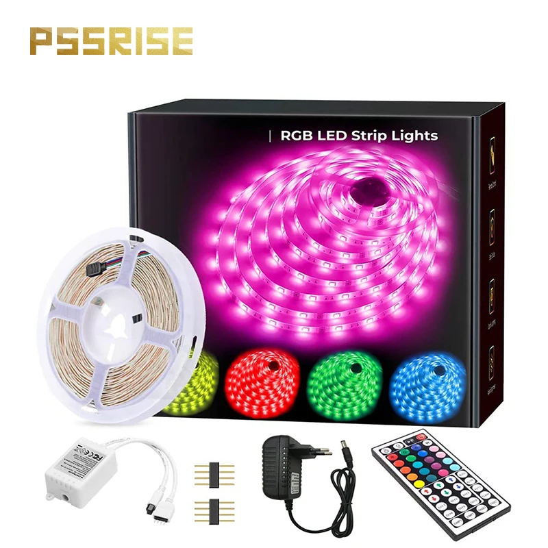 Светодиодная ленсветильник RGB 2835 5050 SMD 12 В постоянного тока, гибкая лампа, лента для телевизора, настольного экрана, подсветильник Ки, диодны... 
Светодиодная ленсветильник RGB 2835 5050 SMD 12 В постоянного тока, гибкая лампа, лента для телевизора, настольного экрана, подсветильник Ки, диодны...