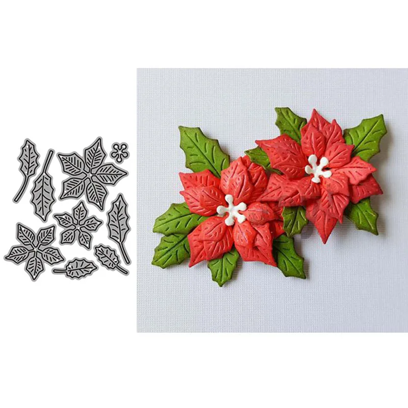 New Dies Christmas Flower Metal Cutting Dies Scrapbooking Embossing Folder for Card Making Stencil Template Album Decor
New Dies Christmas Flower Metal Cutting Dies Scrapbooking Embossing Folder for Card Making Stencil Template Album Decor