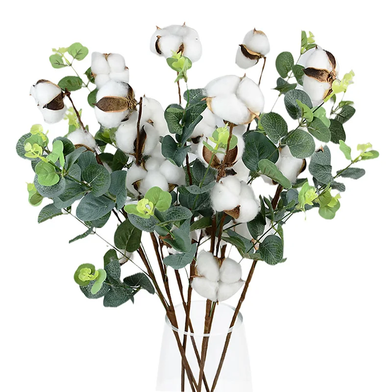 DIY Bouquet Naturally Dried Cotton Flower Artificial Plants Floral Branch for Wedding Party Home Garden Decoration Fake Flowers
DIY Bouquet Naturally Dried Cotton Flower Artificial Plants Floral Branch for Wedding Party Home Garden Decoration Fake Flowers