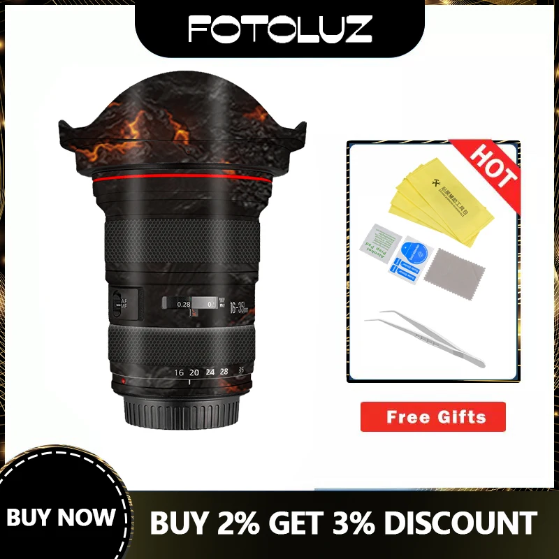 EF16-35 Lens Skin Camera Wrap Skin Canon EF 16-35mm f/2.8L II USM Camera Anti-scrach Sticker cover 3M protector film Case
EF16-35 Lens Skin Camera Wrap Skin Canon EF 16-35mm f/2.8L II USM Camera Anti-scrach Sticker cover 3M protector film Case