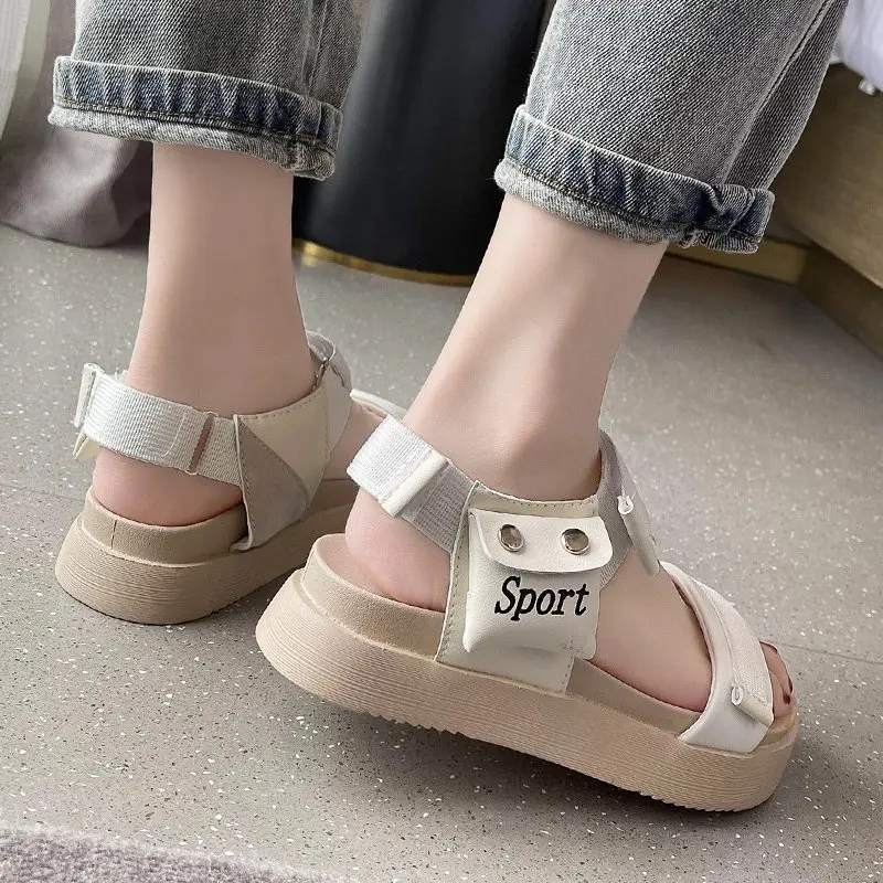 New designer pocket sandals Ladies sandals Platform sandals Comfortable and lightweight platform sports beach shoes
New designer pocket sandals Ladies sandals Platform sandals Comfortable and lightweight platform sports beach shoes
