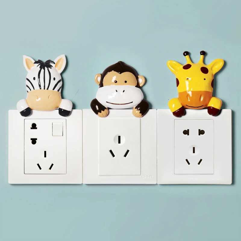 Resin Light Switch Stickers Wall Decor Hanging Decorative Switch Accessories For Kids Animal Figurine Switch Cover Home Decor
Resin Light Switch Stickers Wall Decor Hanging Decorative Switch Accessories For Kids Animal Figurine Switch Cover Home Decor
