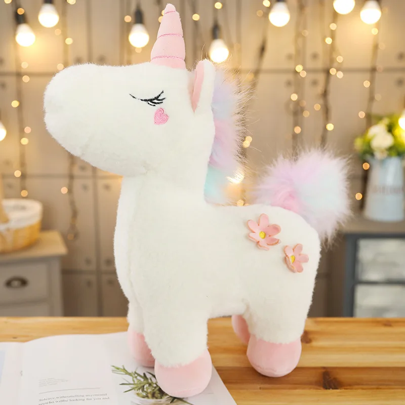 Fantasy Unicorn Stuffed Toy Sleeping on the Bed Pillow Pony Doll Girl's Birthday Present New Creative Soft Cute Plush Toys
Fantasy Unicorn Stuffed Toy Sleeping on the Bed Pillow Pony Doll Girl's Birthday Present New Creative Soft Cute Plush Toys