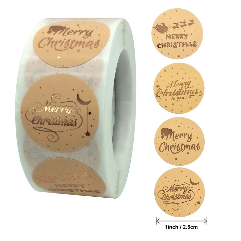 Champagne Foil Merry Christmas Sticker Holiday Gift Sticker For Wedding Card Gift Box Package Label Sealing Stickers
Champagne Foil Merry Christmas Sticker Holiday Gift Sticker For Wedding Card Gift Box Package Label Sealing Stickers