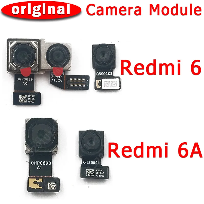 Оригинальная камера переднего и заднего вида для Xiaomi Redmi 6 6A модуль основной