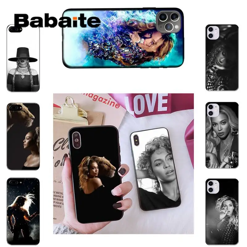 Babaite Pop Music Beyonce Black TPU Phone Case For iPhone 8 7 6 6S Plus X XS MAX 5 5S SE XR 11 11pro promax 12 12Pro Promax
Babaite Pop Music Beyonce Black TPU Phone Case For iPhone 8 7 6 6S Plus X XS MAX 5 5S SE XR 11 11pro promax 12 12Pro Promax