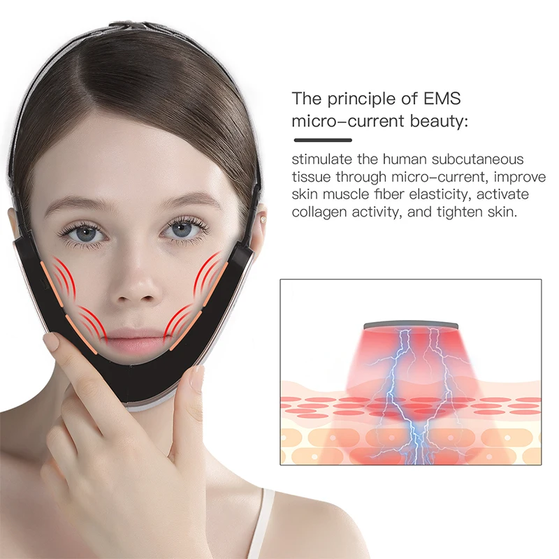 CkeyiN Ems Micro Current Face Lifting Belt Electrode Pads Body Massage Face Slimming Vibration Massager Lcd Display Skin Tighten
CkeyiN Ems Micro Current Face Lifting Belt Electrode Pads Body Massage Face Slimming Vibration Massager Lcd Display Skin Tighten