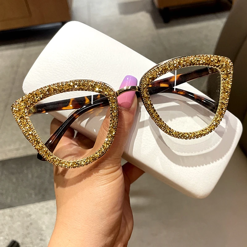 Oversized sunglasses women handmade bling cat eye sunglasses Ladies vintage clear reading glasses fashion shades Oculos
Oversized sunglasses women handmade bling cat eye sunglasses Ladies vintage clear reading glasses fashion shades Oculos