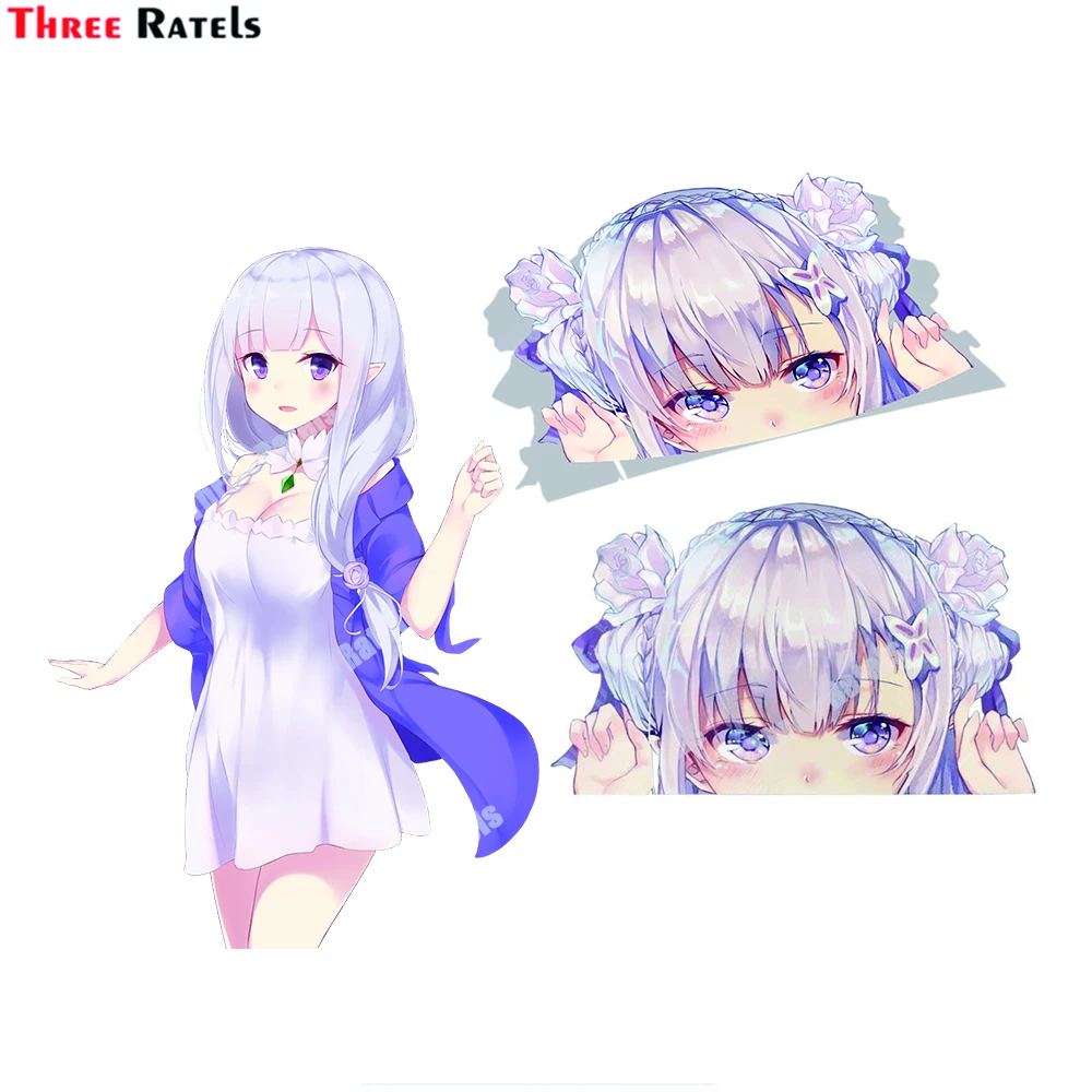 Персонализированные креативные стикеры Three Ratels D107 Re Zero Emilia в стиле аниме наклейки картинок девушек для украшения автомобильного окна или ку...
Персонализированные креативные стикеры Three Ratels D107 Re Zero Emilia в стиле аниме наклейки картинок девушек для украшения автомобильного окна или ку...