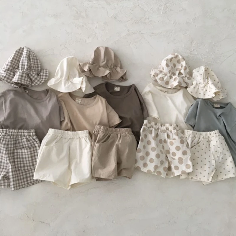 Toddler Girl Baby Boy Clothes Children Korean Japanese Style Loose Cotton Solid T Shirt Grid Short Sleeve Summer Top Baby Tee
Toddler Girl Baby Boy Clothes Children Korean Japanese Style Loose Cotton Solid T Shirt Grid Short Sleeve Summer Top Baby Tee