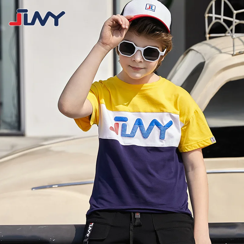 JLNY Fashion Kids' Wear Kids2021 Summer Cotton Top Cool Korean Boys' Short Sleeve T-shirt
JLNY Fashion Kids' Wear Kids2021 Summer Cotton Top Cool Korean Boys' Short Sleeve T-shirt
