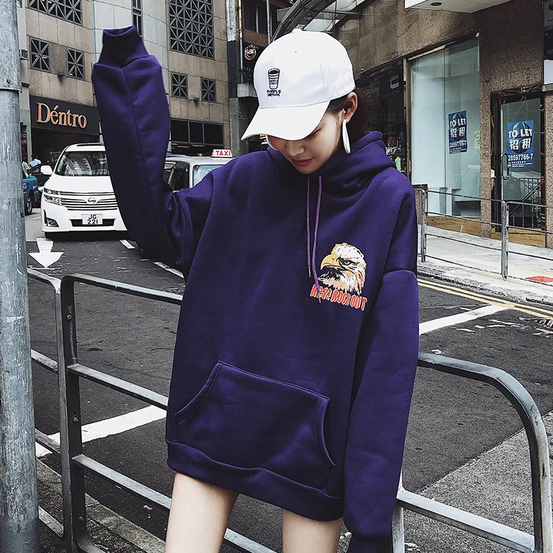 Couples wear hooded fleece Korean autumn and winter women's hooded sweater sports top casual versatile fashion sweatshirt unisex
Couples wear hooded fleece Korean autumn and winter women's hooded sweater sports top casual versatile fashion sweatshirt unisex