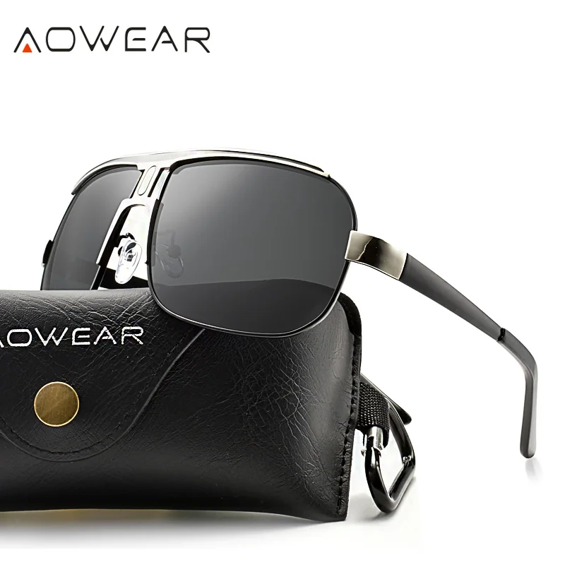 Солнцезащитные очки AOWEAR Мужские квадратные, поляризационные Роскошные брендовые винтажные солнечные очки в стиле ретро, крутые, для вожден...
Солнцезащитные очки AOWEAR Мужские квадратные, поляризационные Роскошные брендовые винтажные солнечные очки в стиле ретро, крутые, для вожден...