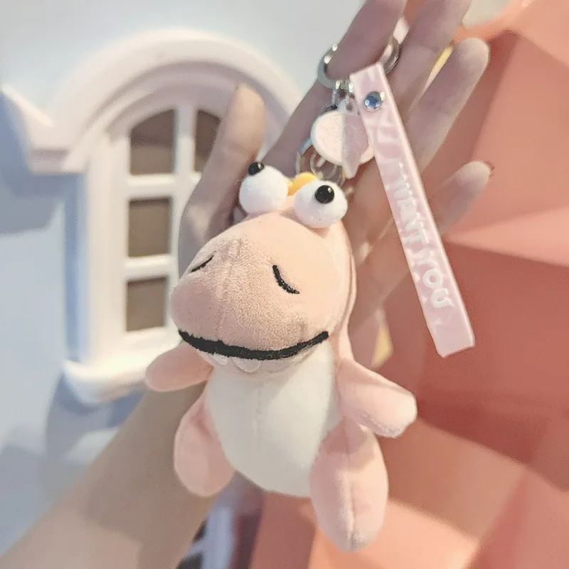 Cute Cartoon Plush Dinosaur Keychain Creative Squishy Toy Couple's Accessories Women Bag Car Key Charm Pendant Keyring Best Gift
Cute Cartoon Plush Dinosaur Keychain Creative Squishy Toy Couple's Accessories Women Bag Car Key Charm Pendant Keyring Best Gift