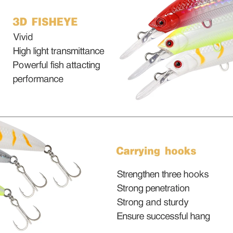 2021 Minnow Fishing Lure Winter Sinking 15g/7cm Mino Accessories Hooks Artificial Bait Tackle Fake Fish Goods Pike Lure Wobbler
2021 Minnow Fishing Lure Winter Sinking 15g/7cm Mino Accessories Hooks Artificial Bait Tackle Fake Fish Goods Pike Lure Wobbler