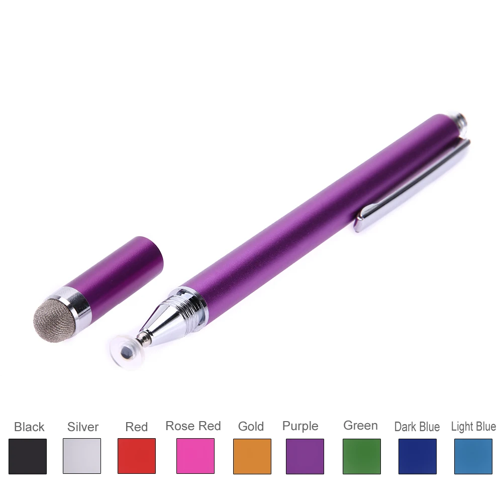 2in1 Capacitive Pen Touch Screen Drawing Pen Stylus with Conductive Touch Sucker Microfiber Touch Head for Tablet PC Smart Phone
2in1 Capacitive Pen Touch Screen Drawing Pen Stylus with Conductive Touch Sucker Microfiber Touch Head for Tablet PC Smart Phone