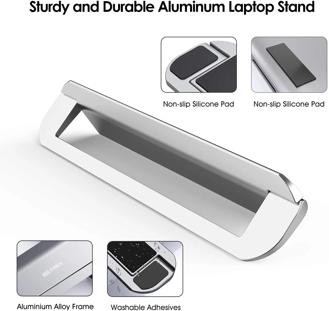Portable Foldable Laptop Stand Cooling Pad Stand For Apple MacBook Air /Pro Huawei MateBook Redmi Book Stand Adjustable Aluminum
Portable Foldable Laptop Stand Cooling Pad Stand For Apple MacBook Air /Pro Huawei MateBook Redmi Book Stand Adjustable Aluminum
