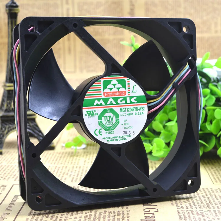 New original MGT12048YB-W32 48V 0.22A 12032 120cm 4-wire cooling fan
New original MGT12048YB-W32 48V 0.22A 12032 120cm 4-wire cooling fan