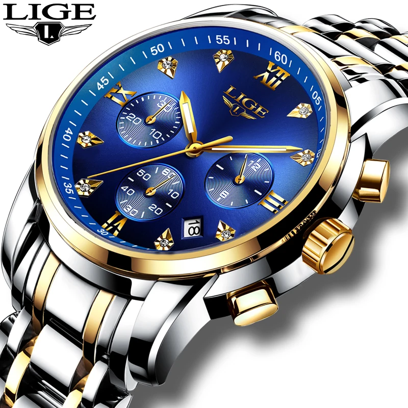 Relogio Masculino LIGE Watch Men Fashion Sport Quartz Clock Mens Watches Top Brand Luxury Full Steel Business Waterproof Watch
Relogio Masculino LIGE Watch Men Fashion Sport Quartz Clock Mens Watches Top Brand Luxury Full Steel Business Waterproof Watch