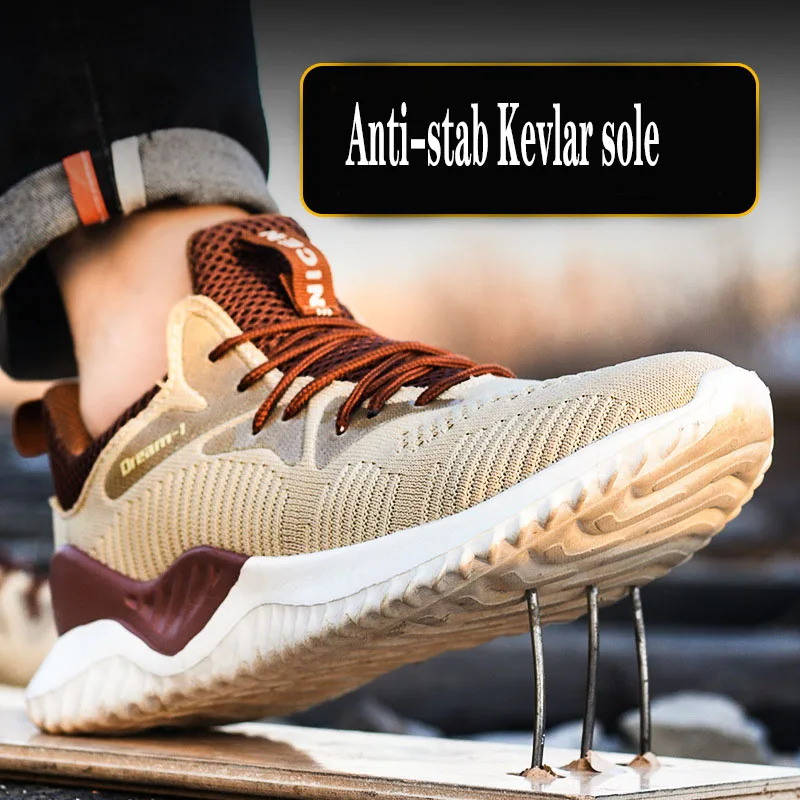 Прочная защитная обувь для мужчин и женщин, защитные ботинки со стальным носком, спортивная обувь с защитой от проколов, дышащая обувь, Улич...
Прочная защитная обувь для мужчин и женщин, защитные ботинки со стальным носком, спортивная обувь с защитой от проколов, дышащая обувь, Улич...