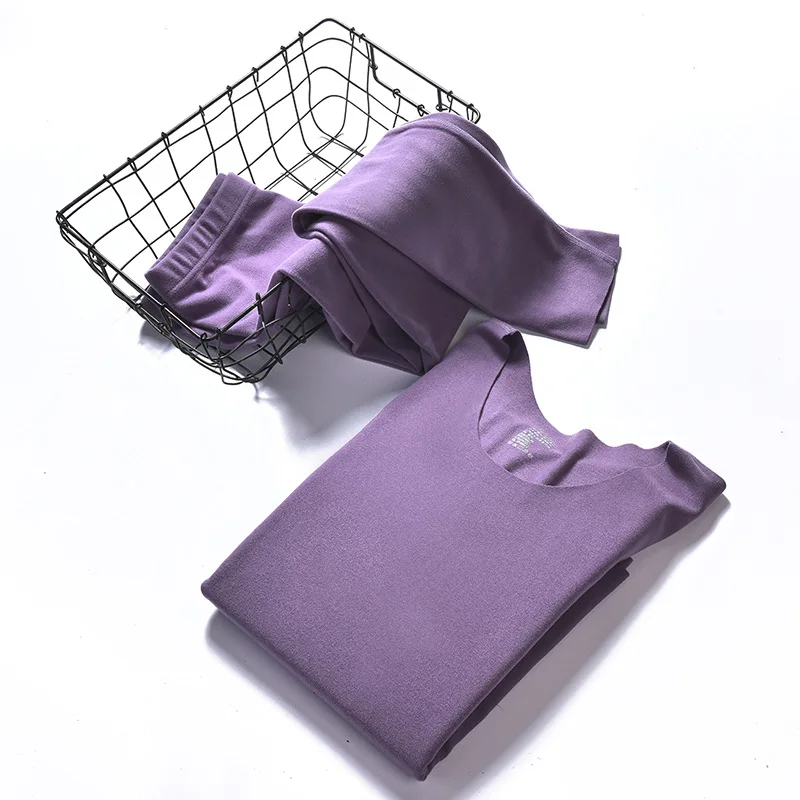 Heating Thermal sets long johns women Winter New Women's Long-Sleeved T-shirt and Capri-Pants Two-Piece Self 
Heating Thermal sets long johns women Winter New Women's Long-Sleeved T-shirt and Capri-Pants Two-Piece Self