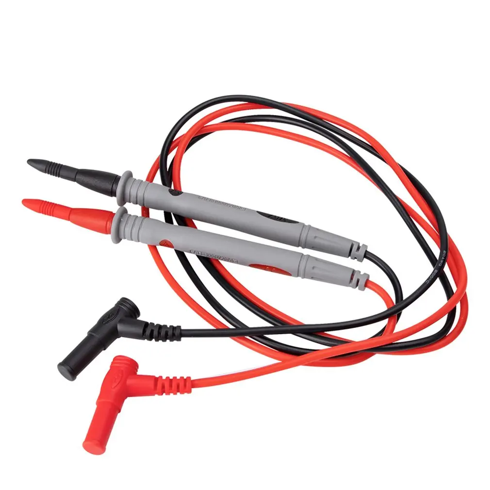 PT1034 Silicone Multimeter Test Lead + Crocodile Test Clip 1000V Flame Retardant Needle Probe
PT1034 Silicone Multimeter Test Lead + Crocodile Test Clip 1000V Flame Retardant Needle Probe