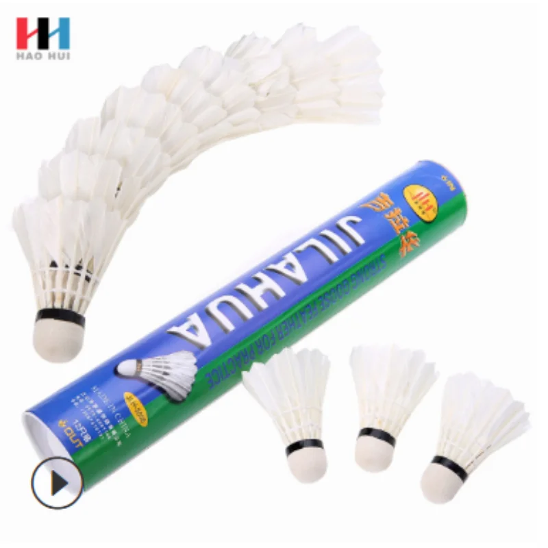 Goose Feather Shuttlecock Foam Ball Head White Badminton for Outdoor Primary Training Badminton Shuttlecock Sports
Goose Feather Shuttlecock Foam Ball Head White Badminton for Outdoor Primary Training Badminton Shuttlecock Sports