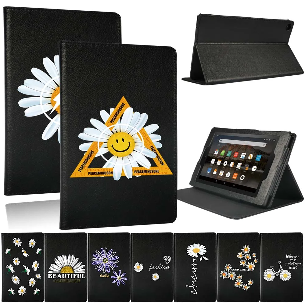 New Printed Leather Stand Tablet Case 6 Inch for Fire 7 HD 10(2015/2017/2019)/HD8(2016/2017/2018)with Alexa + Free Stlyus
New Printed Leather Stand Tablet Case 6 Inch for Fire 7 HD 10(2015/2017/2019)/HD8(2016/2017/2018)with Alexa + Free Stlyus