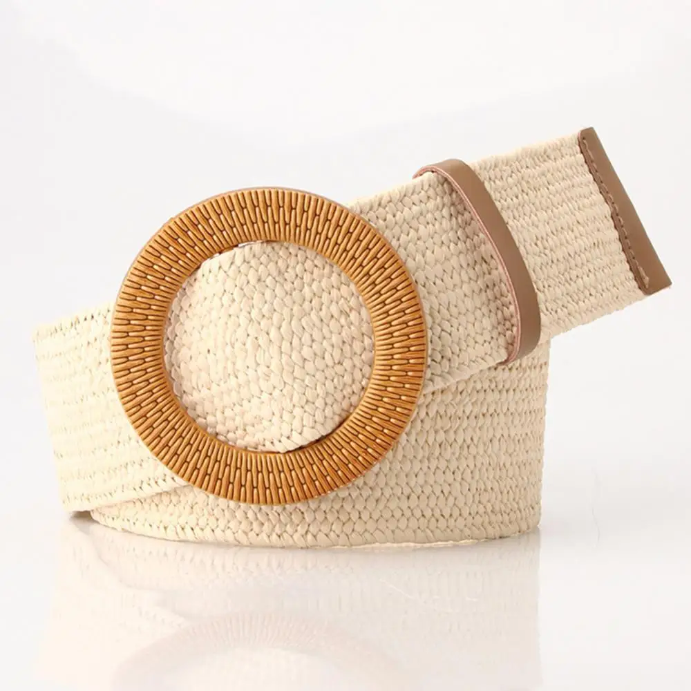 Boho Women Waist Belt Weaving Straw Elastic Waist Band Pin Buckle Belt Dress Jeans Decor Elastic Pin Buckle Women's Waist Belt
Boho Women Waist Belt Weaving Straw Elastic Waist Band Pin Buckle Belt Dress Jeans Decor Elastic Pin Buckle Women's Waist Belt