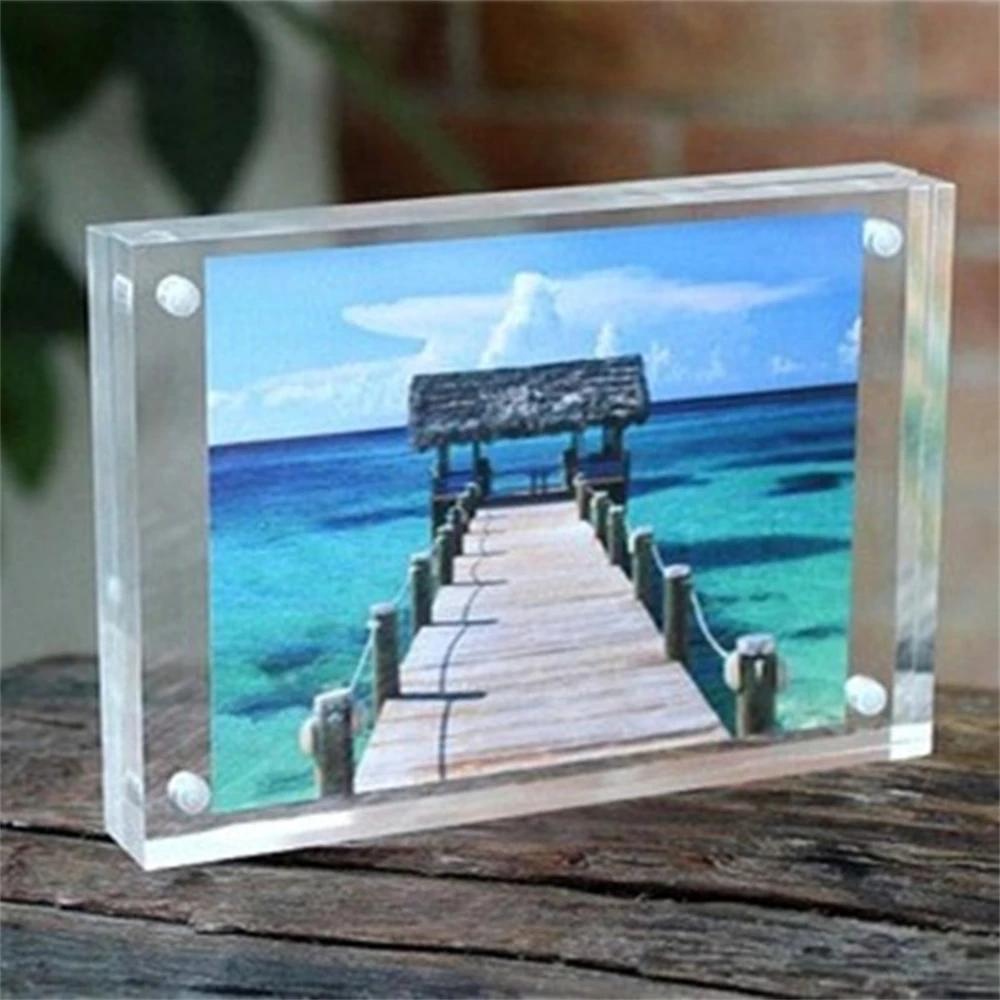 3.5'' 82x56mm Acrylic Magnet Photo Frame Bedroom Decor Creative Crystal Mini Picture Frame Marco Foto Cadre Can Custom Any Siz
3.5'' 82x56mm Acrylic Magnet Photo Frame Bedroom Decor Creative Crystal Mini Picture Frame Marco Foto Cadre Can Custom Any Siz
