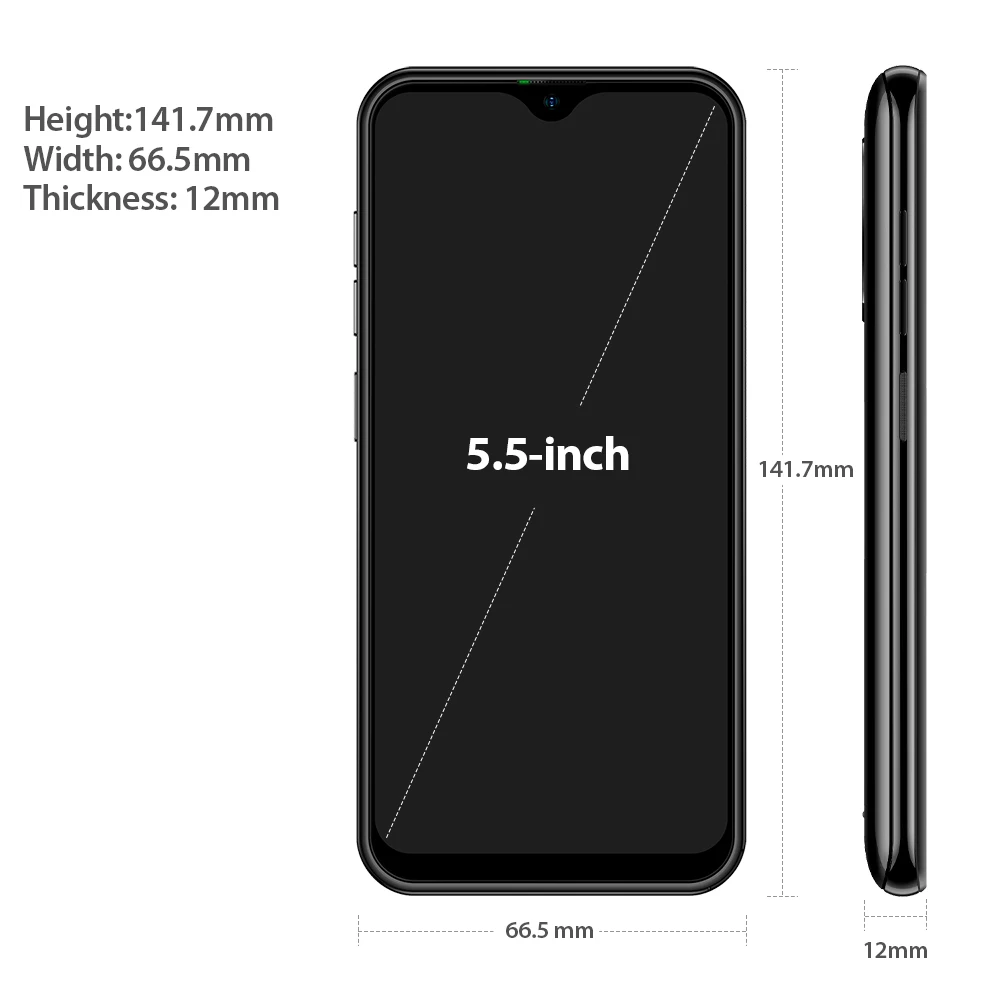 Ulefone Note 8 водонепроницаемый смартфон на Android 10 четыре ядра экран 5 Мп 2 Гб + 16 |