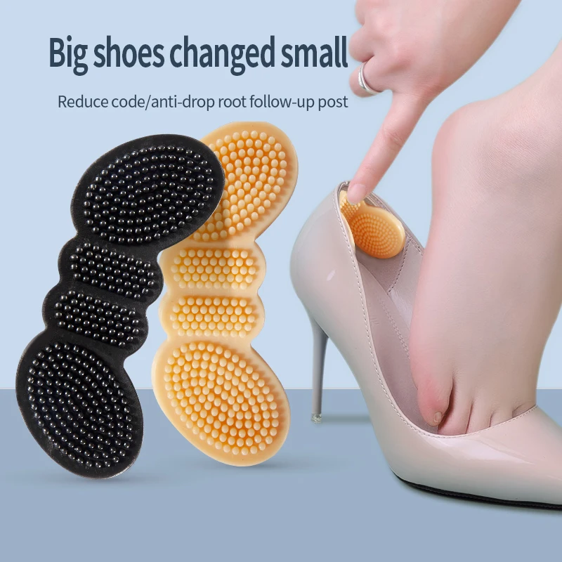 2Pacs Insoles for Women High Heel Shoes Adjust Size Adhesive Liner Grip Heels Protector Sticker Foot Pain Relief Care Insert Pad
2Pacs Insoles for Women High Heel Shoes Adjust Size Adhesive Liner Grip Heels Protector Sticker Foot Pain Relief Care Insert Pad