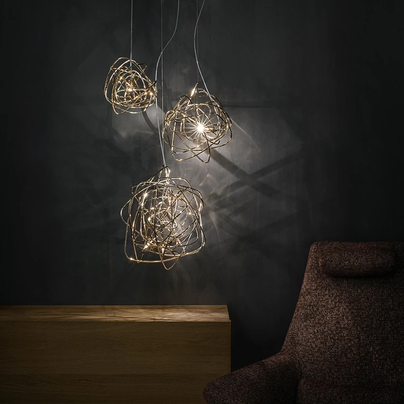 Stainless Steel Creative LED Pendant Light Postmodern Dining Room Island Round Hanging Lamp Bedroom Bedside Designer Fixtures G4
Stainless Steel Creative LED Pendant Light Postmodern Dining Room Island Round Hanging Lamp Bedroom Bedside Designer Fixtures G4