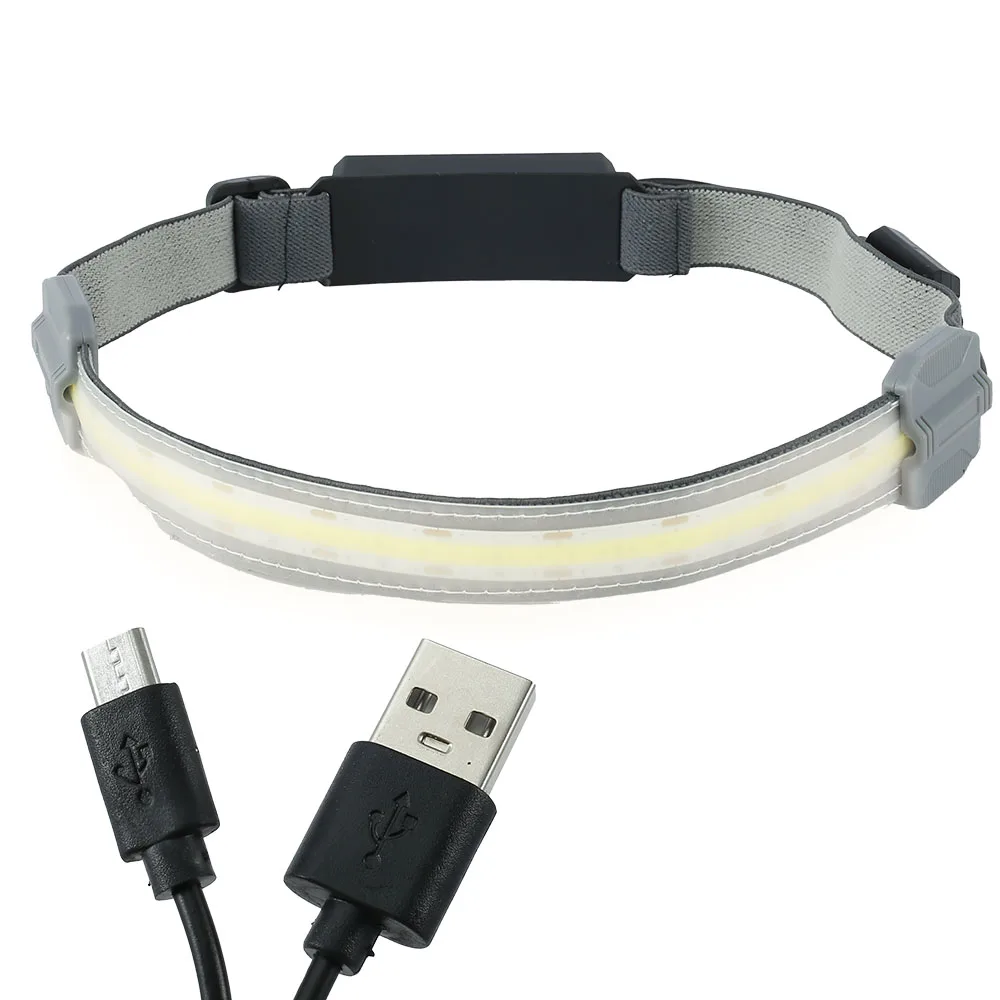 USB Rechargeable LED Headlamp Super Bright Warm White COB+ Red Headlight High Hardness ABS Waterproof Head-mounted Lamp 3 Modes
USB Rechargeable LED Headlamp Super Bright Warm White COB+ Red Headlight High Hardness ABS Waterproof Head-mounted Lamp 3 Modes
