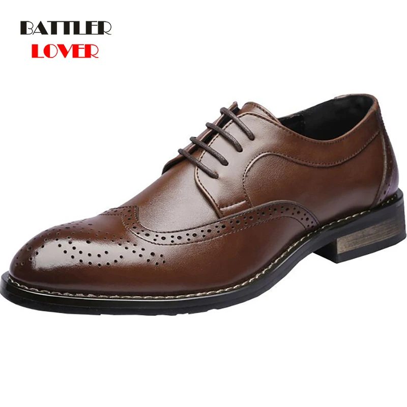 Genuine Cow Leather Bullock Shoes for Men 2021 Elegant Classic Business Wedding Oxfords Male Social Fashion Brogue Dress Shoes
Genuine Cow Leather Bullock Shoes for Men 2021 Elegant Classic Business Wedding Oxfords Male Social Fashion Brogue Dress Shoes