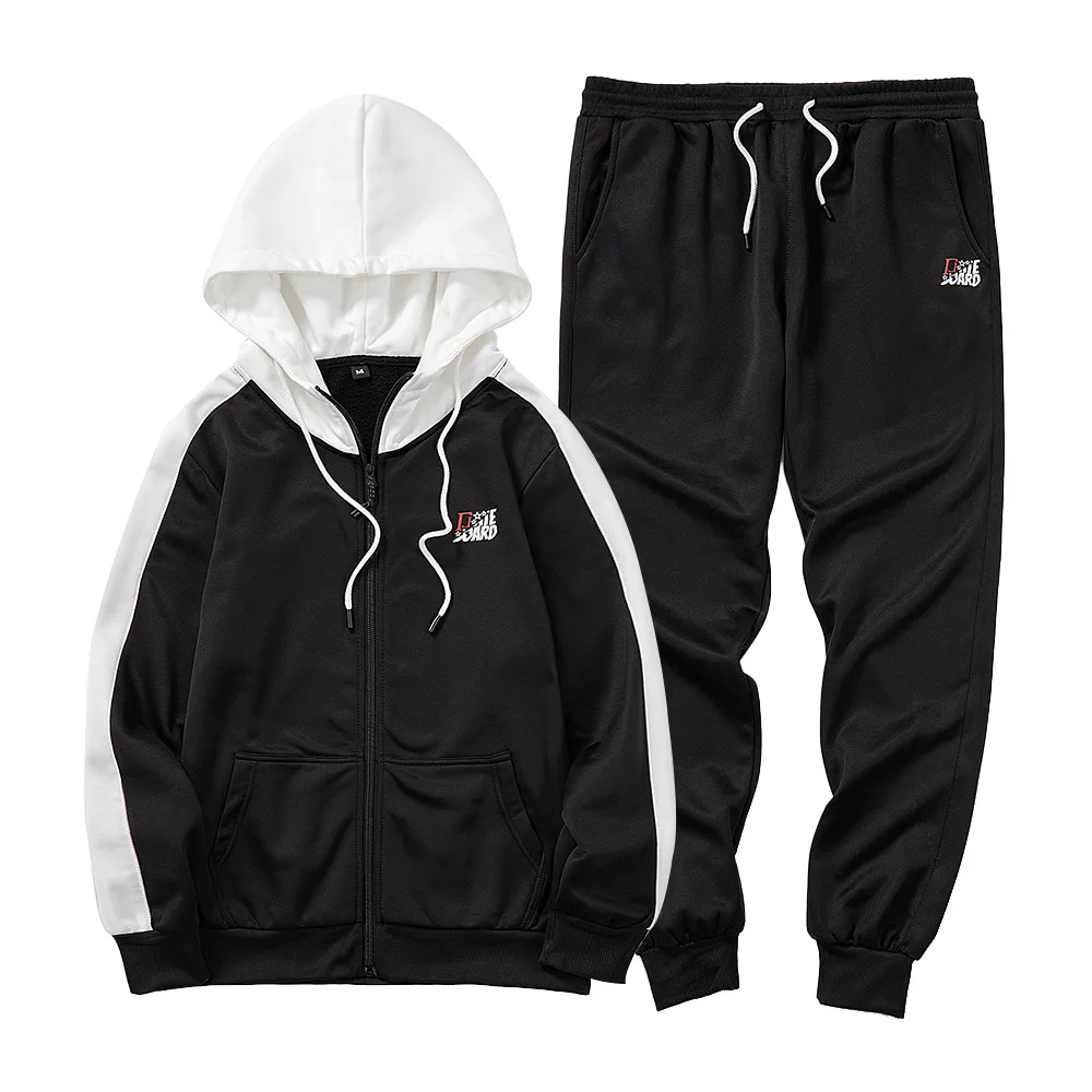 New Round Neck Pullover Hooded Sweater Set Sweatshirt 's Simplicity Casual 2021 Spring and Autumn Men Two - Piece Set Style
New Round Neck Pullover Hooded Sweater Set Sweatshirt 's Simplicity Casual 2021 Spring and Autumn Men Two - Piece Set Style