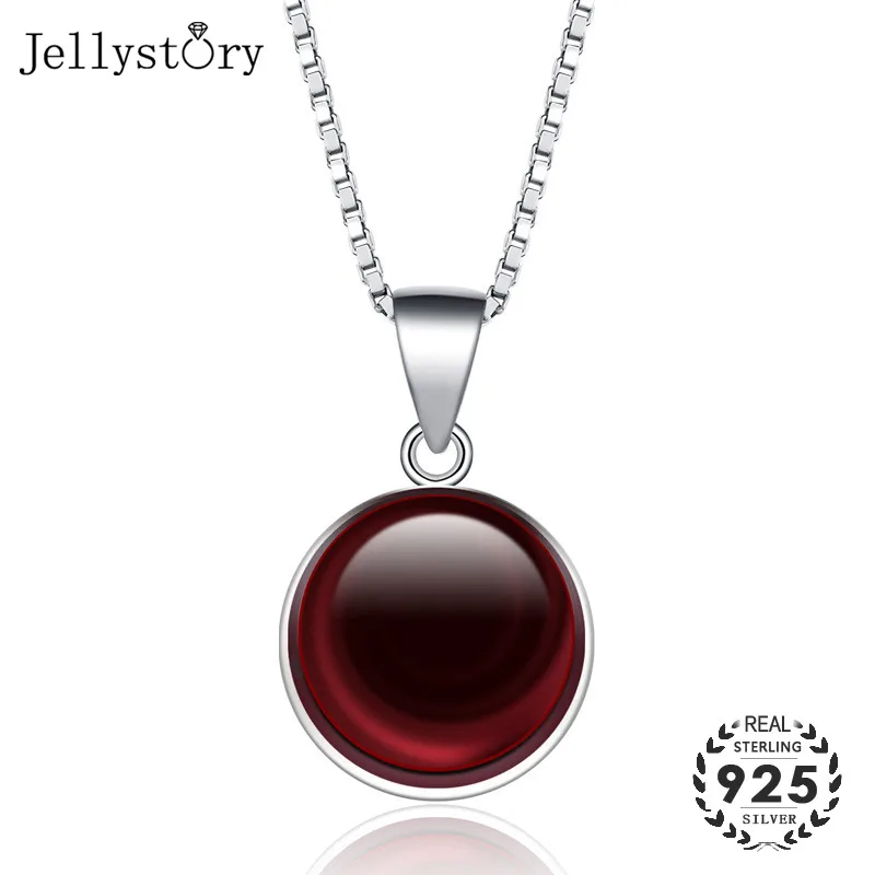 Модное ожерелье Jellystory из стерлингового серебра 925 пробы с круглым рубиновым кулоном для женщин подарок на свадебную вечеринку ювелирные изделия оптовая продажа
Модное ожерелье Jellystory из стерлингового серебра 925 пробы с круглым рубиновым кулоном для женщин подарок на свадебную вечеринку ювелирные изделия оптовая продажа