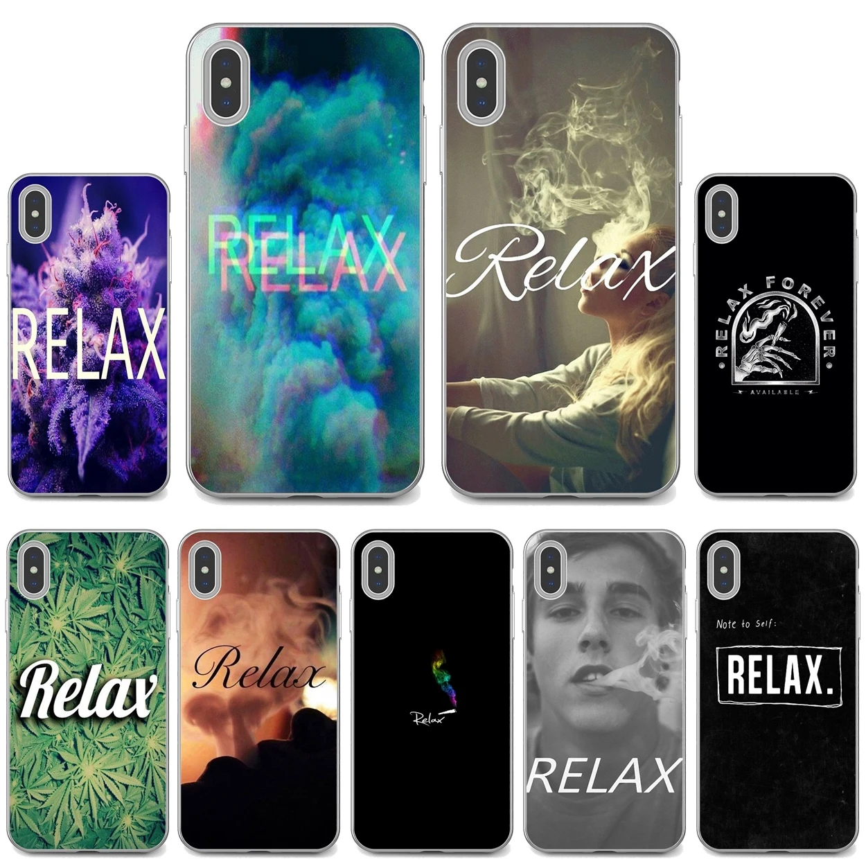 For iPod Touch iPhone 10 11 12 Pro 4S 5S SE 5C 6 6S 7 8 X XR XS Plus Max 2020 Relax-a-Little-Weed-Pot-Joint-Smoking Soft Cover
For iPod Touch iPhone 10 11 12 Pro 4S 5S SE 5C 6 6S 7 8 X XR XS Plus Max 2020 Relax-a-Little-Weed-Pot-Joint-Smoking Soft Cover