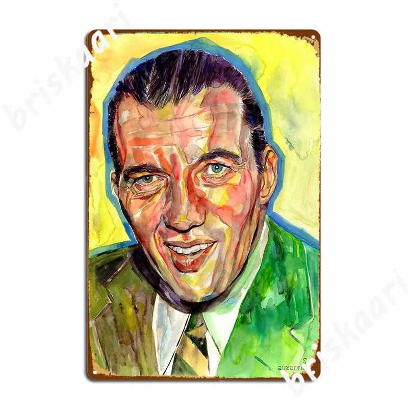 Ed Sullivan портрет металлический знак роспись печать кино гараж Настенный декор
