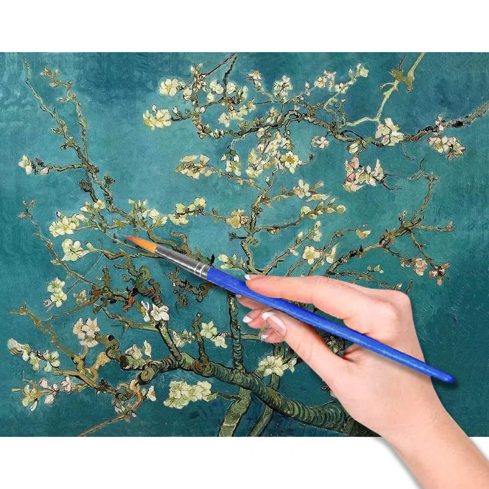 Paint by Numbers Kit DIY Oil Painting Without Frame For Home Decoration Apricot Blossom By Van Gogh 40 x 50cm
Paint by Numbers Kit DIY Oil Painting Without Frame For Home Decoration Apricot Blossom By Van Gogh 40 x 50cm