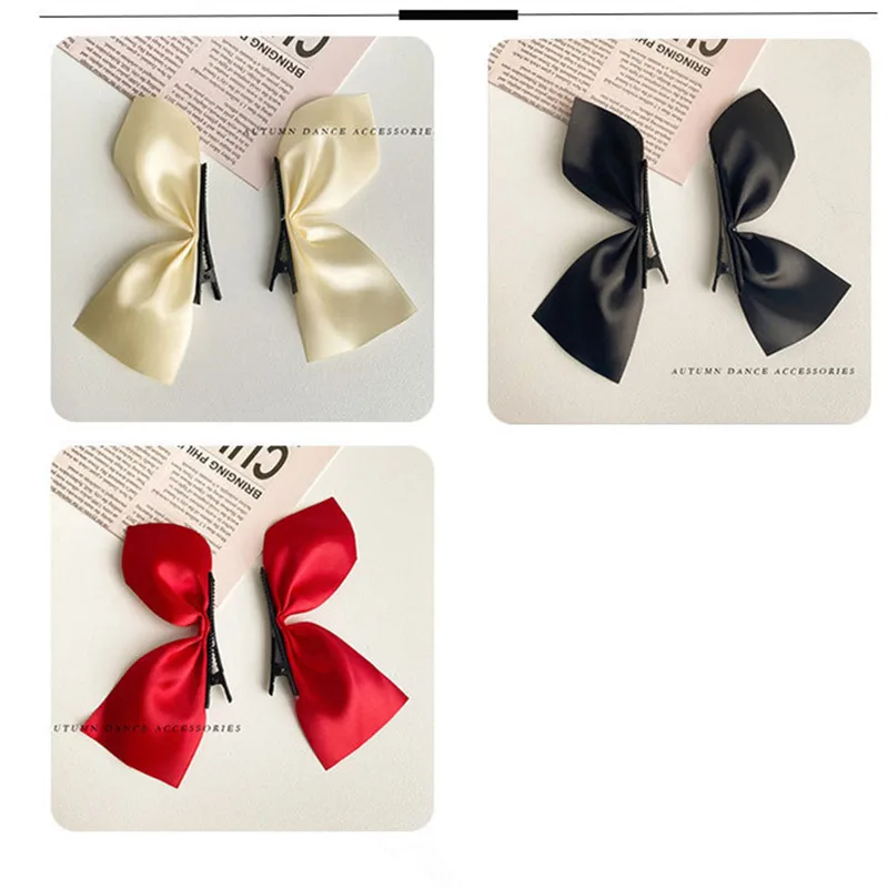 2pcs Ribbon Hair Bows Clips Vintage Bowknot Side Black White Hairpin Cute Girls Barrettes Headdress Hair Accessories for Women
2pcs Ribbon Hair Bows Clips Vintage Bowknot Side Black White Hairpin Cute Girls Barrettes Headdress Hair Accessories for Women