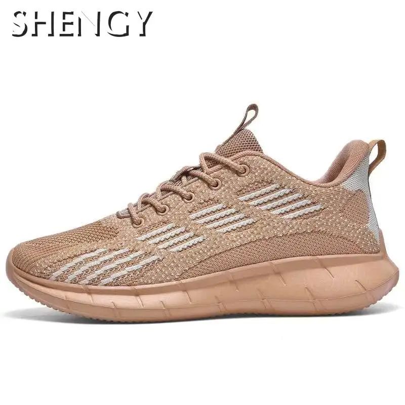 2020 Men Sneakers Breathable Soft-Sole Shoes Running Casual Mesh Male Lace Up Fashion Comfortable Shoes Large Size
2020 Men Sneakers Breathable Soft-Sole Shoes Running Casual Mesh Male Lace Up Fashion Comfortable Shoes Large Size