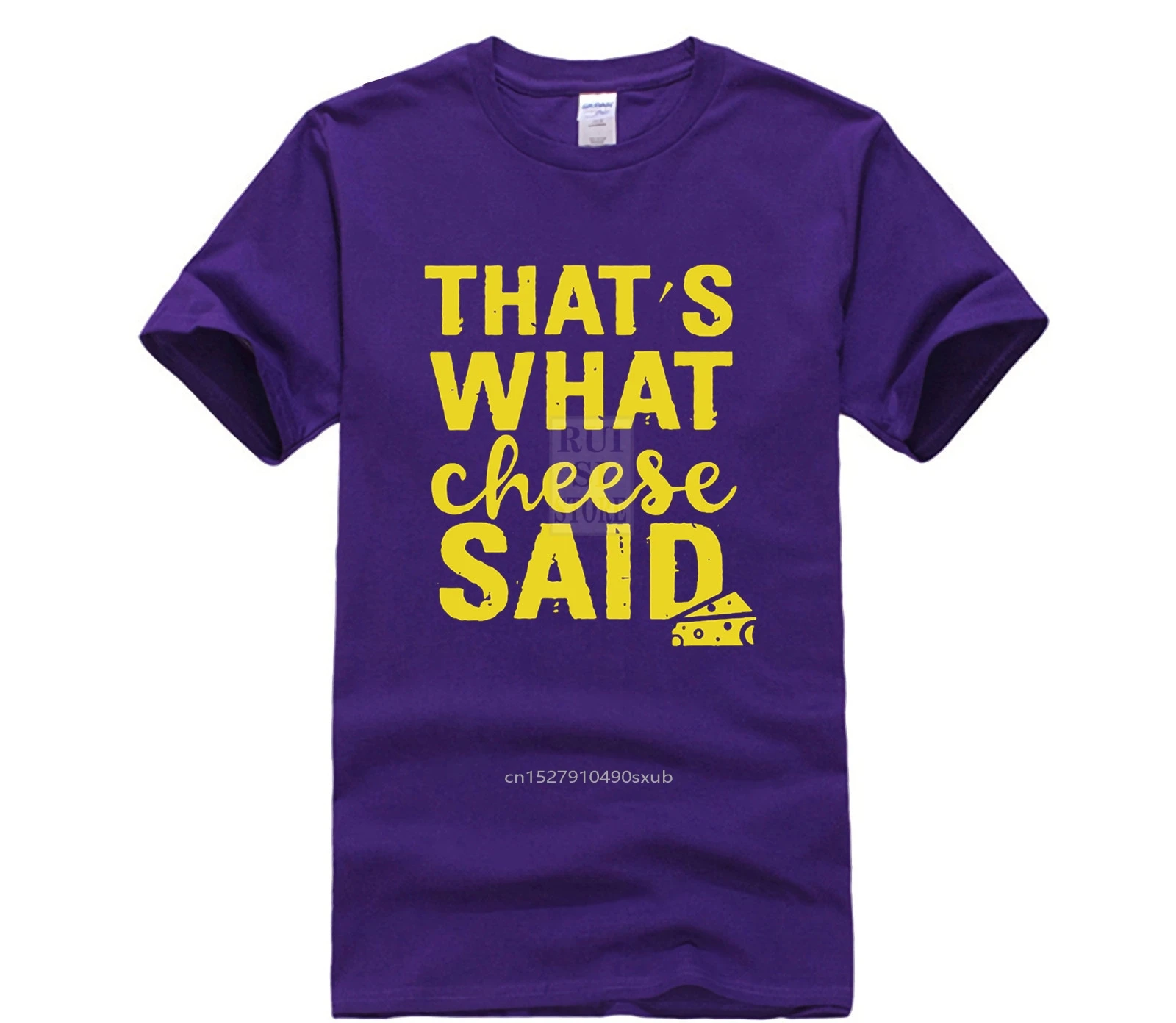 Sports man's T-shirt Men Short sleeve That What Cheese Said tshirt men 
Sports man's T-shirt Men Short sleeve That What Cheese Said tshirt men