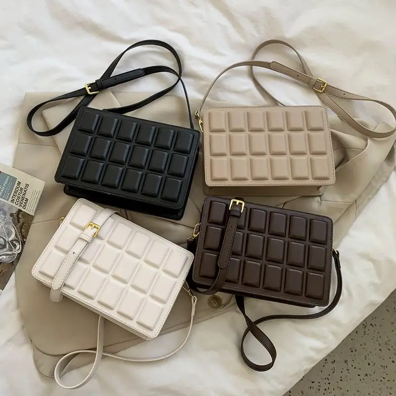 Square Crossbody Bag For Women 2021 New Fashion Branded Designer Women's Handbag Vintage Chain PU Leather Shoulder Messenger Bag
Square Crossbody Bag For Women 2021 New Fashion Branded Designer Women's Handbag Vintage Chain PU Leather Shoulder Messenger Bag