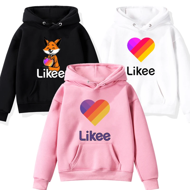 Kids Likee Hoodie Pullover LIKEE 1 Video Sweatshirt Children Clothing Baby Boys Girls Hoodie Casual Tops Animal Fox Cat Unicorn
Kids Likee Hoodie Pullover LIKEE 1 Video Sweatshirt Children Clothing Baby Boys Girls Hoodie Casual Tops Animal Fox Cat Unicorn
